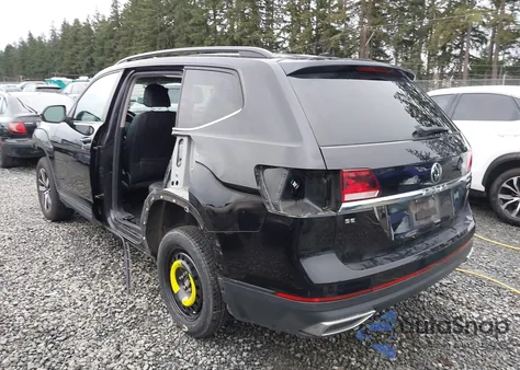 2021 Volkswagen Atlas 2.0T Se из США, поврежденный, VIN 1V2LP2CA4MC521685